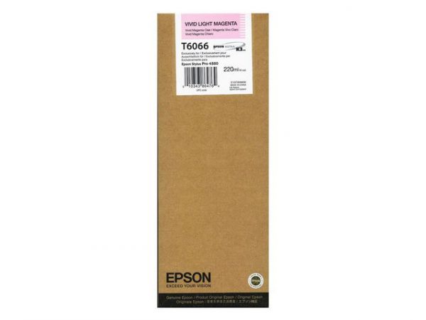 Bläckpatron EPSON C13T606600 ljusmagent