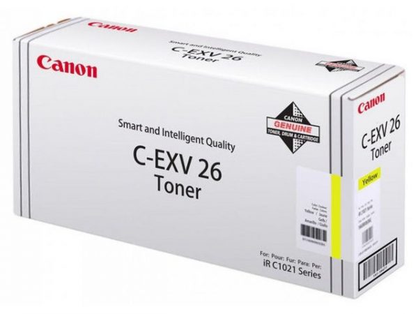 Toner CANON 1657B006 C-EXV26 6K gul