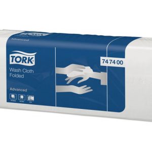 Tvättlapp TORK Adv 4-lag vit 2400/FP