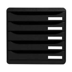 Blankettbox BIG-BOX PLUS 5 lådor svart
