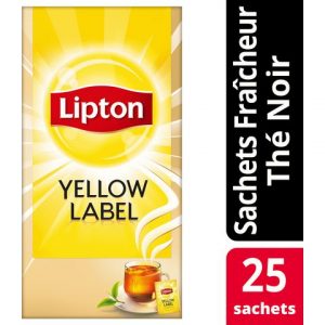Te LIPTON påse Yellow Label 25/FPp