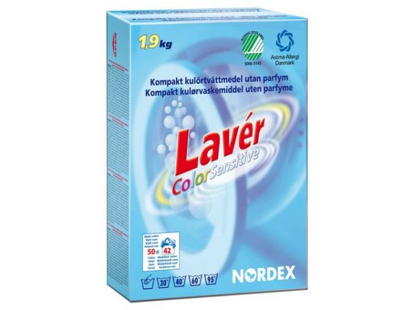 Tvättmedel LAVÉR Color Sens 1
