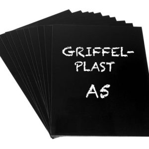 Griffelplast A5 svart 10/FP