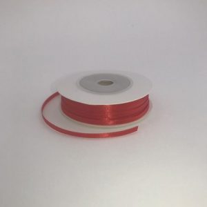 Satinband 3mmx30m röd