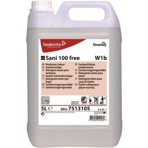Sanitetsrengöring Sani 100 free 5L
