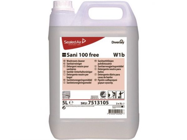 Sanitetsrengöring Sani 100 free 5L