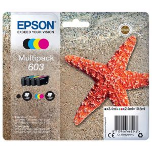 Bläckpatron EPSON T03U 603 4-färg 4/fp