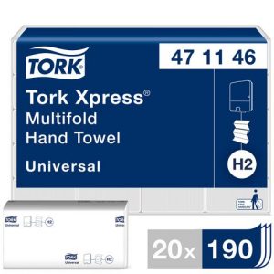 Handduk TORK Uni H2 Xpress 3800/FP