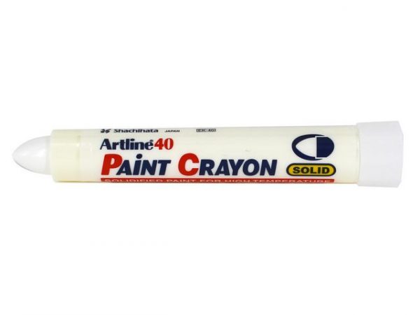 Märkkrita ARTLINE 40 Paint Cray rund vit