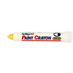 Märkkrita ARTLINE 40 Paint Cray rund gul