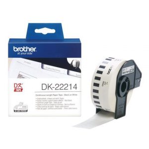 Etikett BROTHER DK22214 12mm x 30
