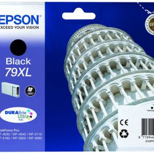 Bläckpatron EPSON C13T79014010 XL Svart