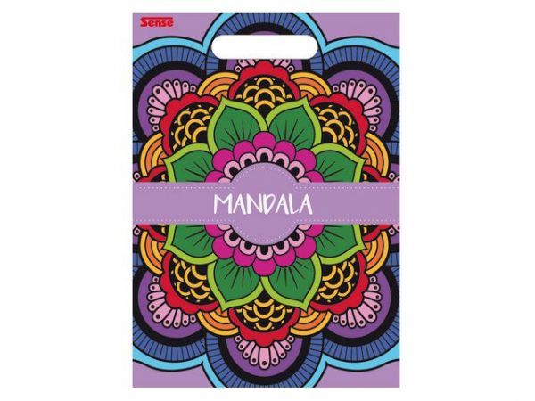 Mandala målarbok