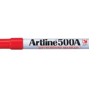 Whiteboardpenna ARTLINE EK-500A rund röd