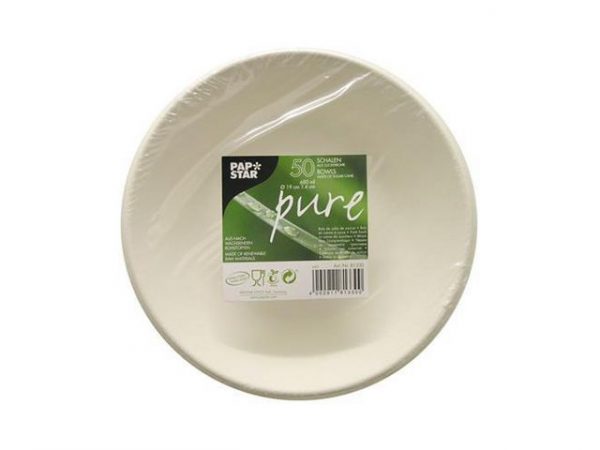 Skål PURE Bagasse 680 ml 50/FP