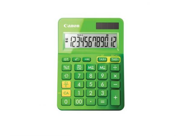 Miniräknare CANON LS-123K grön