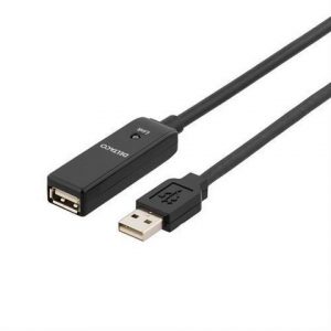 Kabel DELTACO USB aktiv förlängning 10m