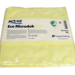 Microfiberduk ACTIVA ECO 32x32cm gul