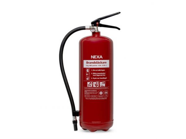 Brandsläckare NEXA 6Kg pulver röd 43A
