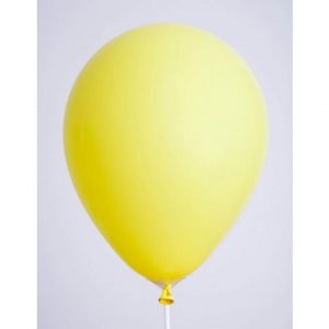 Ballonger 25cm 100/fp gul