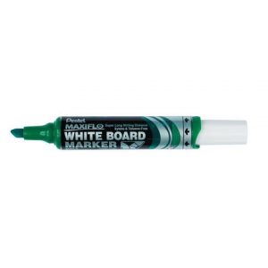 Whiteboardpenna PENTEL Maxiflo sned grön