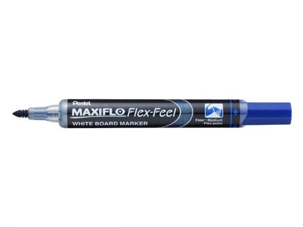 Whiteboardpenna PENTEL Maxiflo Flex blå