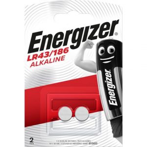 Batteri ENERGIZER LR43 / 186 2/FP
