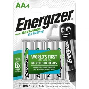 Batteri Laddbar ENERGIZER AA Extr. 4/FP