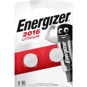 Batteri ENERGIZER Lithium CR2016 2/fp