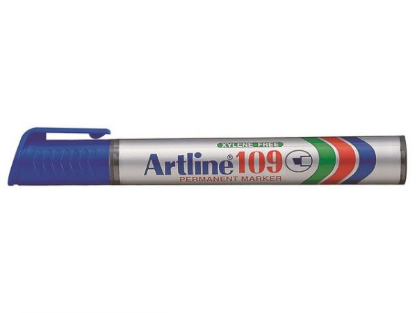 Märkpenna ARTLINE 109 sned 2-4mm blå