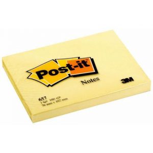 Notes POST-IT 76x102mm gul