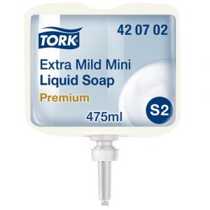 Tvål TORK Pre S2 Extra mild vit 475ml