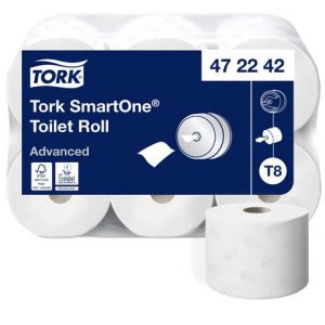 Toalettpapper TORK Adv T8 2-lag 6/FP