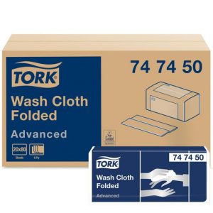 Tvättlapp TORK Adv 6-lag vit 1600/FP