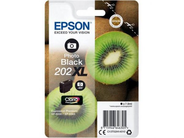 Bläckpatron EPSON T202 XL svart