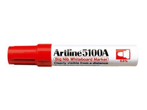 Whiteboardpenna ARTLINE 5100A rund röd