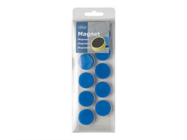 Magnetknappar ACTUAL 25 mm blå 10/fp