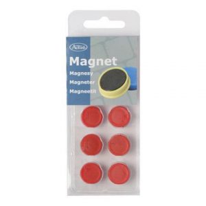 Magnetknappar ACTUAL 16mm röd 10/fp