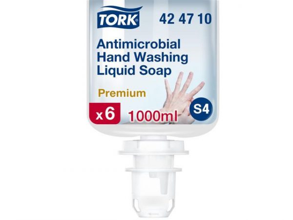 Tvål TORK S4 Antimikrobiell Flyt. 1L