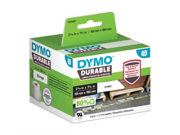 Etikett DYMO 59mm x 190mm 170/fp