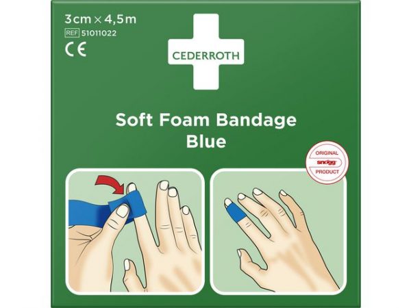 Plåster CEDERROTH SoftFoam 3cmx4