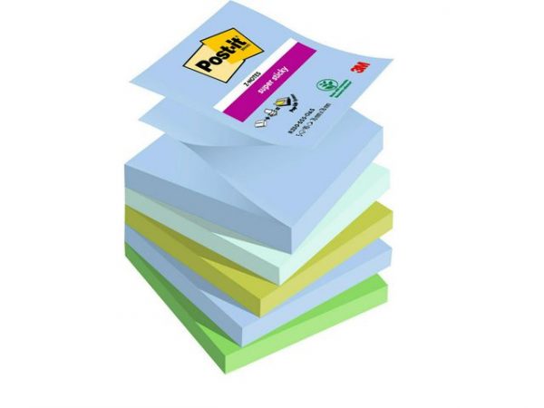 Notes POST-IT SS Z-bl Oasis 76x76 5/FP