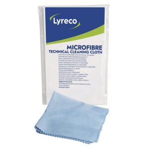 Mikrofiberduk LYRECO 18x15cm blå