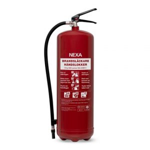 Brandsläckare NEXA 12kg pulver Röd 55A