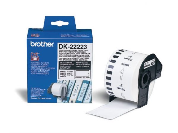 Etikett BROTHER DK22223 50mmx30