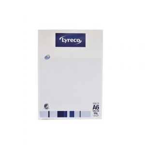 Anteckningsblock LYRECO A6 100bl 60g lin