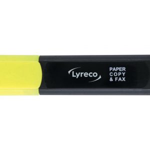 Överstrykningspenna LYRECO 2-5mm gul
