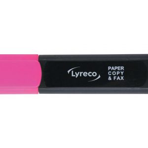 Överstrykningspenna LYRECO 2-5mm rosa