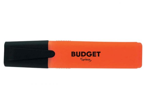 Överstrykningspenna LYRECO budget orange