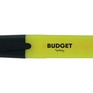 Överstrykningspenna LYRECO budget gul